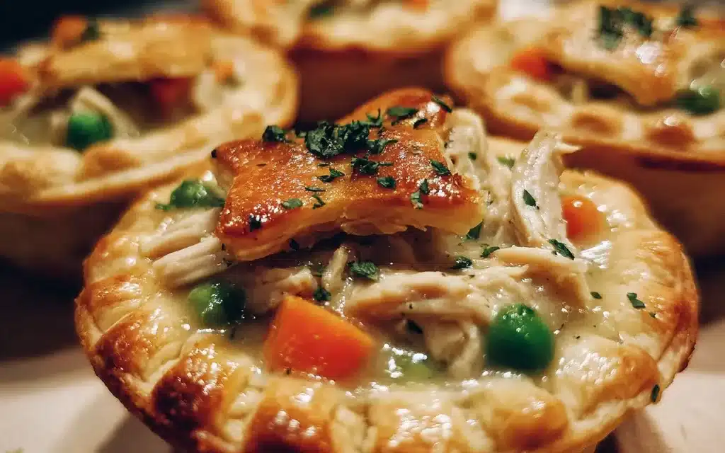 Mini Chicken Pot Pies: Quick and Mouthwatering Weeknight Meal