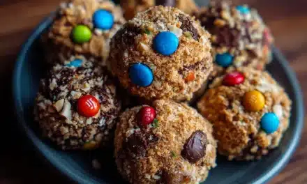 Monster Cookie Energy Balls – A Scrumptious 10-Minute Snack