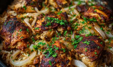 One Pot Shawarma Chicken And Rice: An Effortless Weeknight Meal