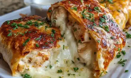 Ooey-Gooey Cheesy Garlic Chicken Wraps – Restaurant-Quality in 30 Minutes