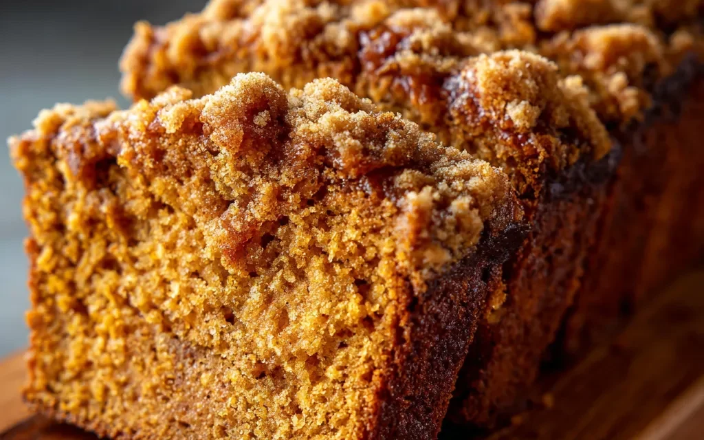 Pumpkin Bread With Streusel Topping: A Delightful Autumn Delight
