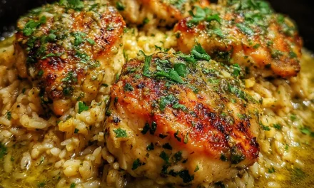 Salsa Verde Chicken & Rice Skillet: A Quick and Flavorful Weeknight Meal