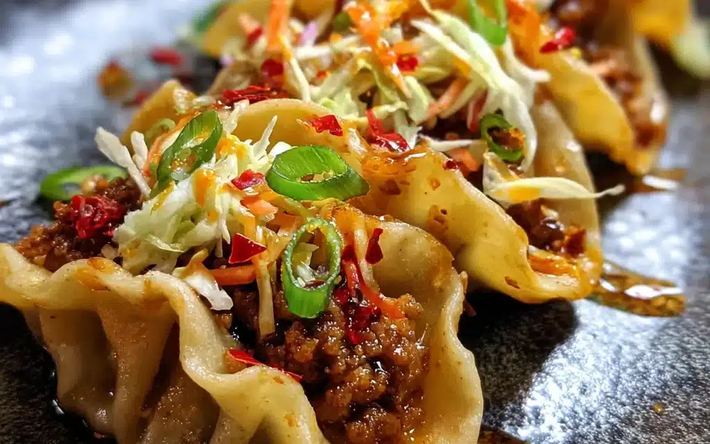 Smash Dumpling Tacos: A Quick and Tasty Weeknight Delight