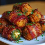 Spicy Bacon-Wrapped Jalapeño Tots