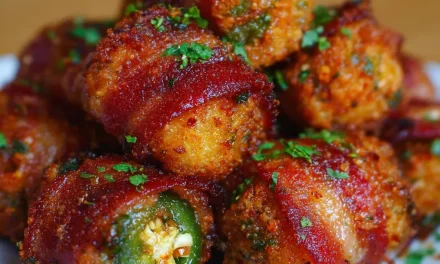 Spicy Bacon-Wrapped Jalapeño Tots – A Deliciously Quick Appetizer