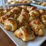 Tasty Party Crab Crescent Bites
