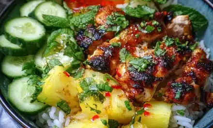 Tropical Coconut Chicken Rice Bowl: A Heavenly 20-Minute Weeknight Delight