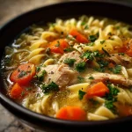slow cooker chicken noodle soup
