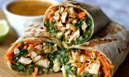 Thai Peanut Chicken Wraps: A Quick and Flavorful Family Meal