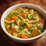 vegan chicken noodle soup