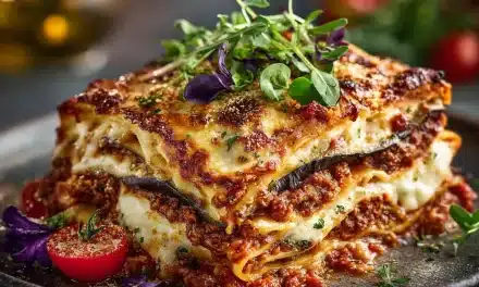Aubergine Parmigiana Lasagne: A Delightful Meatless Masterpiece