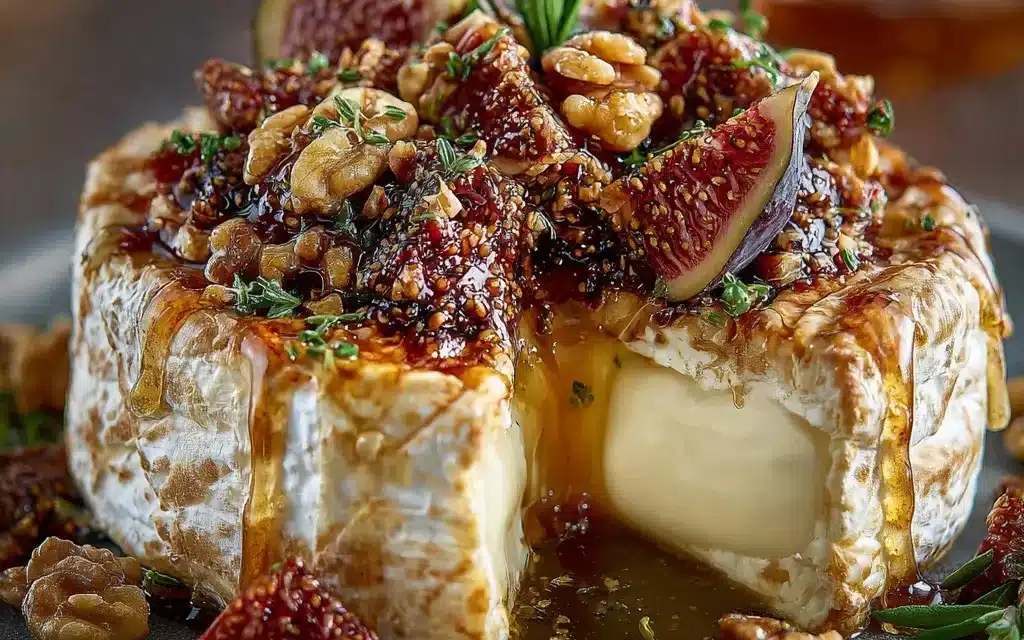 Baked Brie With Fig And Walnuts: A Restaurant-Quality Appetizer