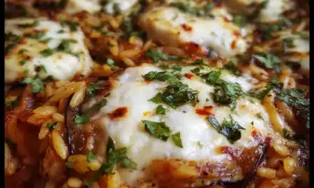 Baked Orzo With Eggplant And Mozzarella: A Classic Family Favorite