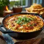 Buffalo Chicken Corn Dip