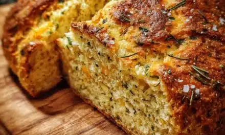 Cheddar and Herb Soda Bread: A Mouthwatering 5-Minute Masterpiece