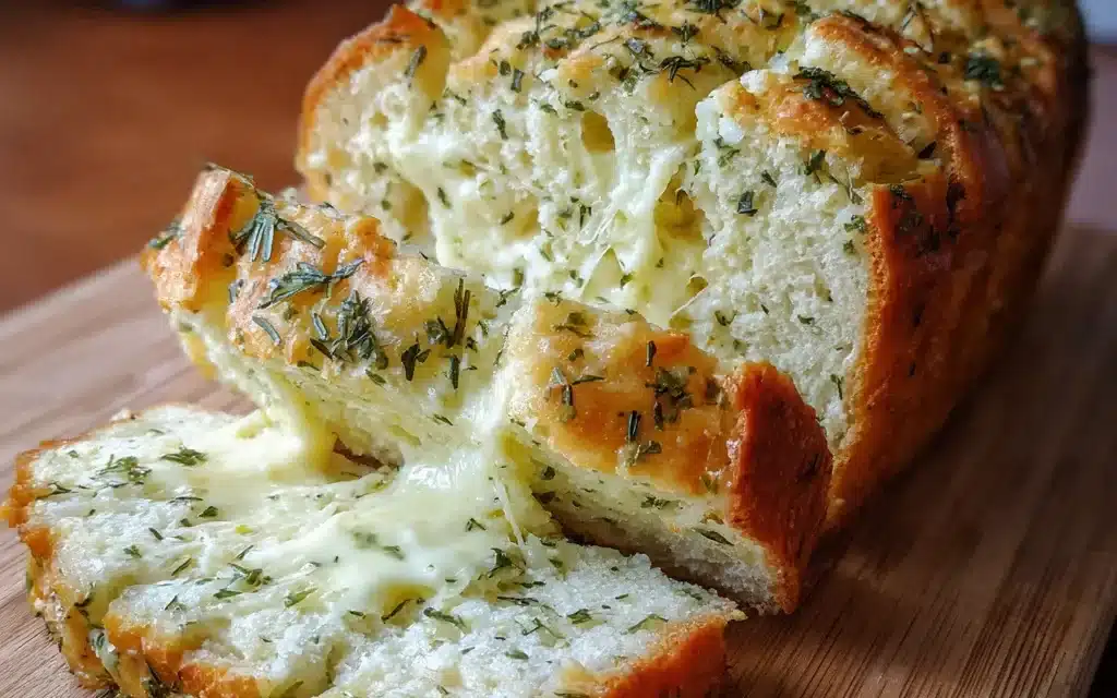 Cheese, Herb & Garlic Bread – A Mouthwatering 30-Minute Masterpiece