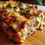 Chicken Cordon Bleu Meatloaf