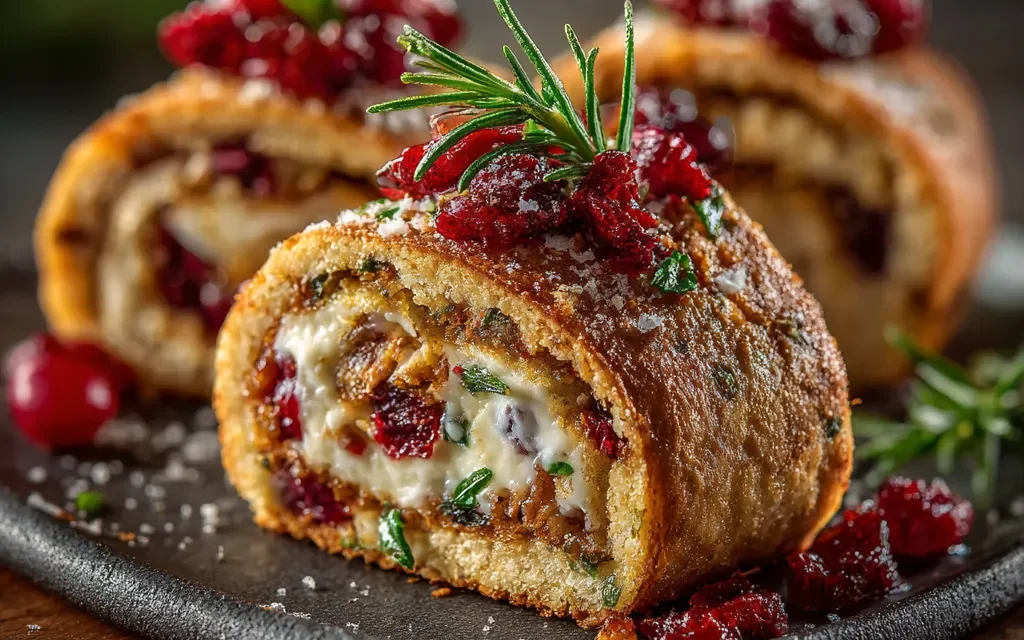 Christmas Cranberry Roll Ups: A Delightful Holiday Treat