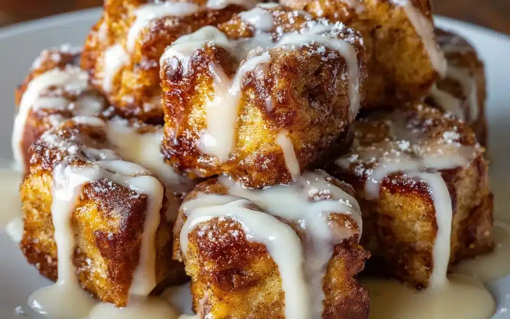 Cinnamon Roll French Toast Bites: A Mouthwatering Breakfast Treat