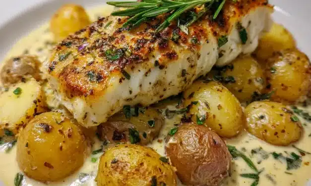 Cod & Potatoes in Rosemary Sauce: A Delightful 30-Minute Meal