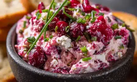 Cranberry Dip: A Quick and Effortless Holiday Appetizer