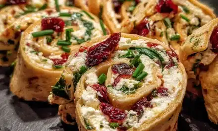 Cranberry Feta Pinwheels With Cream Cheese: A Delightful Holiday Appetizer