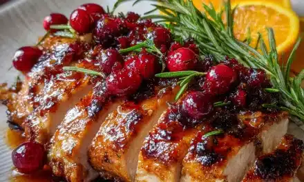 Cranberry Orange Glazed Turkey Breast – An Incredible 30-Minute Holiday Dinner