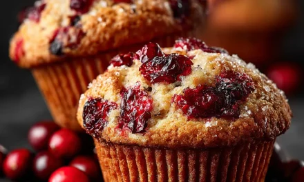 Cranberry Sauce Muffins – The Perfect Holiday Treat