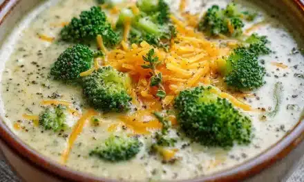 Cream Of Broccoli Soup Recipe: A Comforting Family-Style Classic
