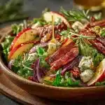 Fall Harvest Salad With Apple Cider Vinaigrette