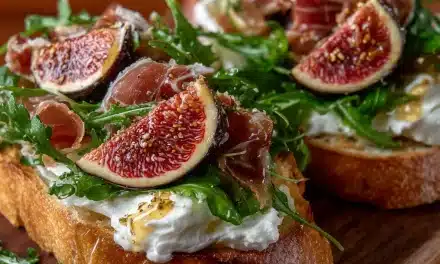 Fig, Burrata & Prosciutto Tartine: An Irresistible Appetizer