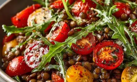 French Lentil Salad With Cherry Tomatoes: A Scrumptious and Healthy Meal