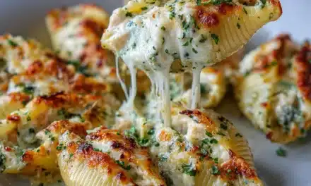 Garlic Butter Chicken Alfredo Stuffed Shells: A Speedy & Delicious Dinner