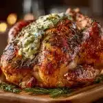 Garlic Herb Butter Roast Turkey