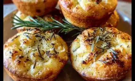 Garlic Rosemary Focaccia Muffins: A Quick and Tasty Treat