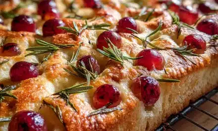 Grape Focaccia With Rosemary: A Delightful Quick Bread