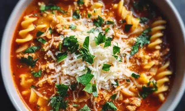 Healthy Lasagna Soup: A Classic Comfort Dish Made Nutritious