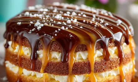 Homemade Caramel Hostess Cupcake Cake – A Delightful Treat