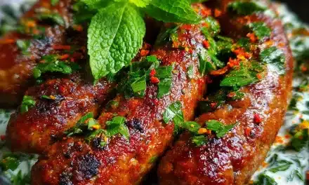 Homemade Merguez With Herby Yogurt – A Flavorful 30-Minute Meal