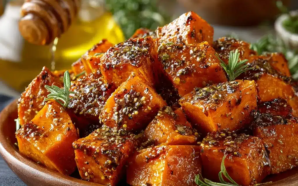 Honey Cinnamon Sweet Potatoes: A Delightful and Effortless Side Dish