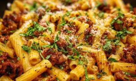 Honey Garlic Sausage Pasta Skillet – A Delicious Weeknight Dinner Solution