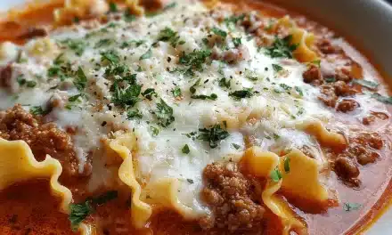 Instant Pot Lasagna Soup: A Cozy and Quick Weeknight Meal