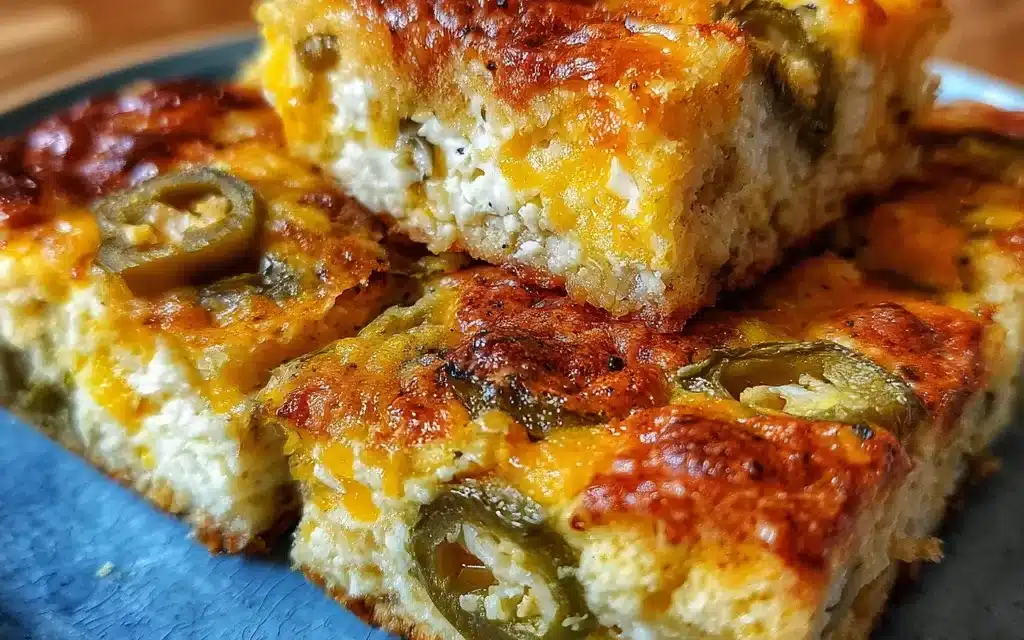 Irresistible Jalapeño Cheese Squares – Quick & Easy Party Appetizer