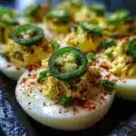 Jalapeño Deviled Eggs