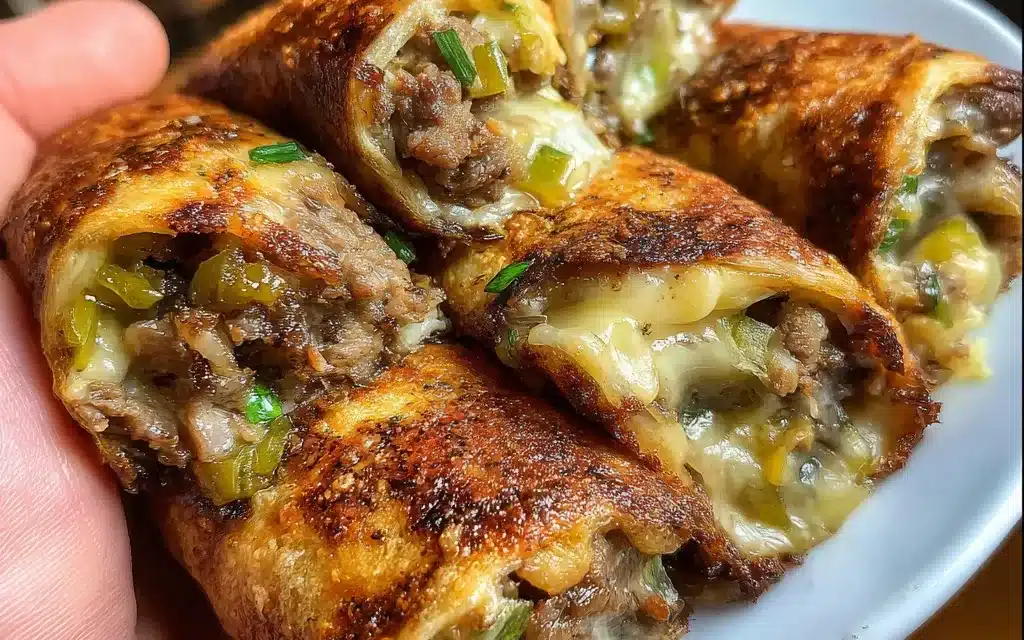Keto Philly Cheesesteak Roll Ups: A Quick and Delicious Low-Carb Meal
