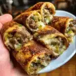 Keto Philly Cheesesteak Roll Ups