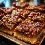 Lazy Girl Pecan Pie Bars