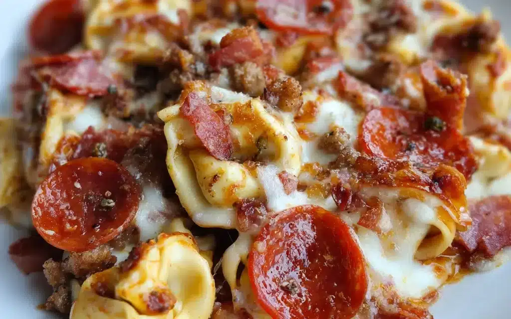 Meat Lovers Pizza Tortellini: A Comforting and Speedy Weeknight Dinner