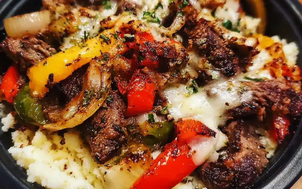 Philly Cheesesteak Bowls: A Heavenly Weeknight Dinner