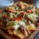 Philly Cheesesteak Nachos